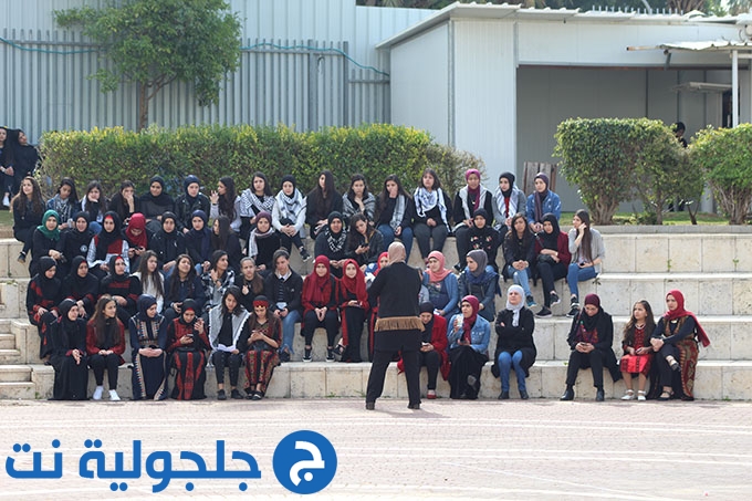 يوم التراث العربي الفلسطيني في ثانوية جلجولية